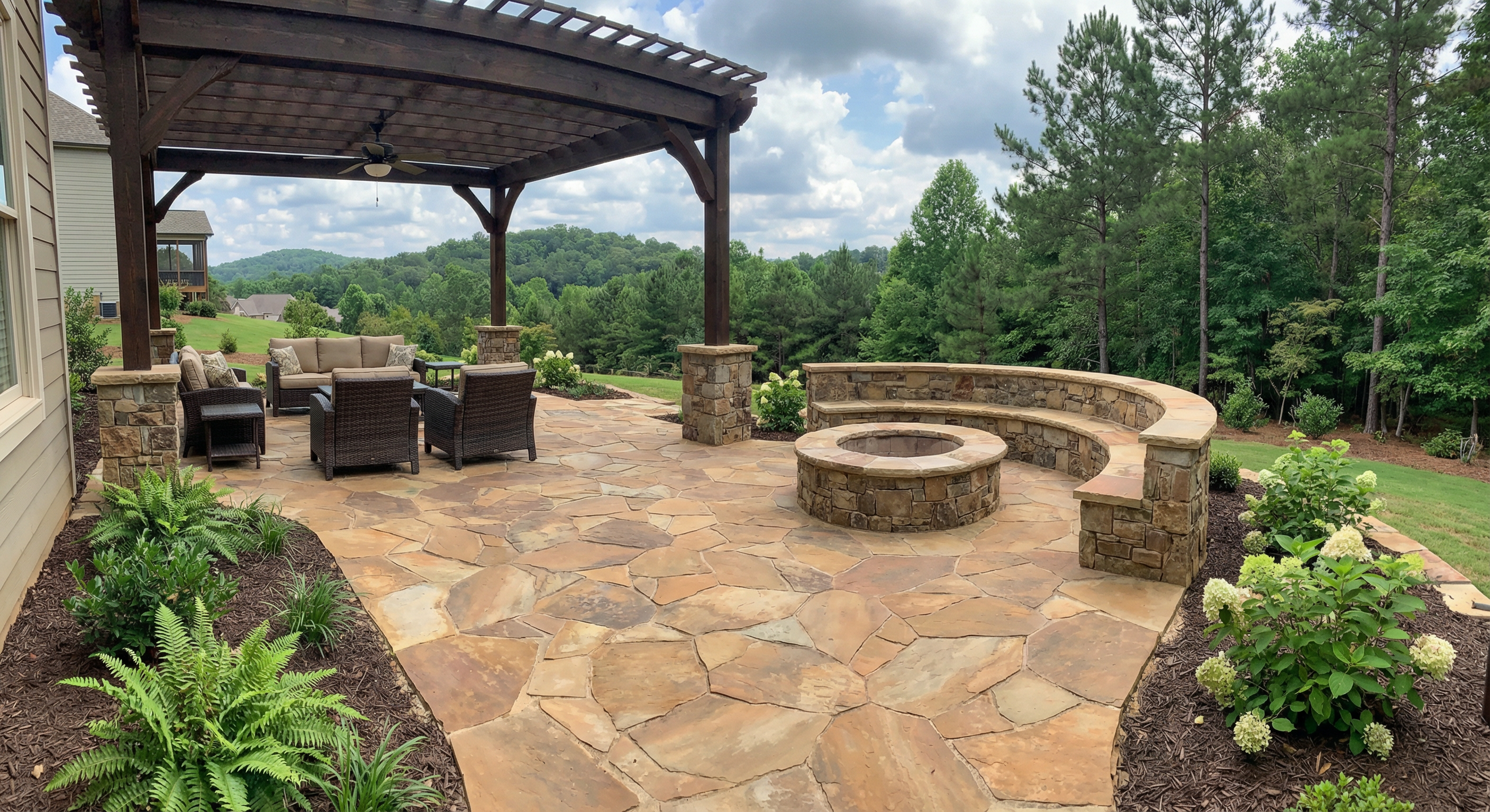 Retaining wall project