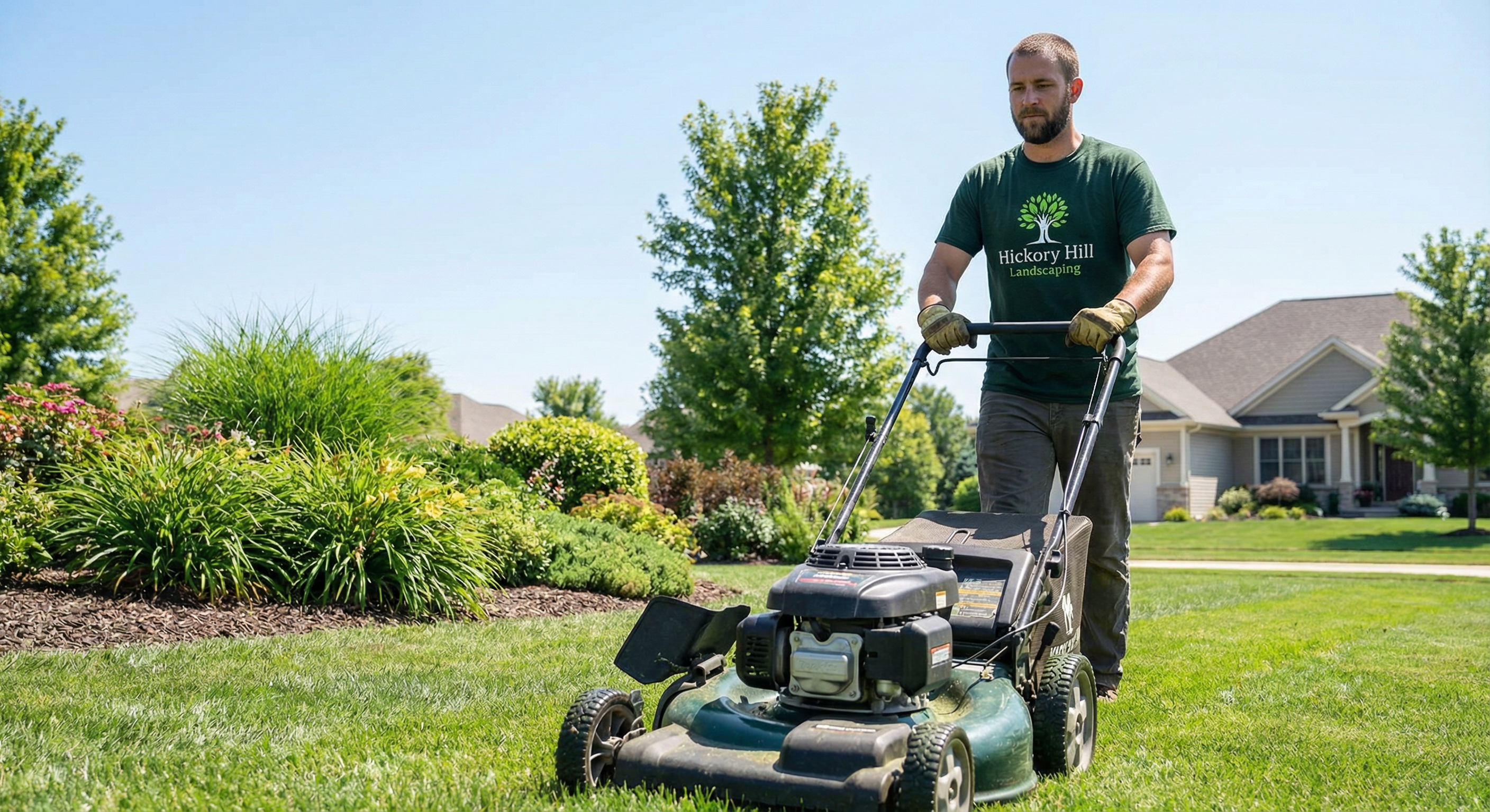 Heavy machinery at work